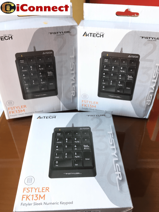 A4TECH NUMERIC KEYPAD MICRO USB BLACK | Lazada PH