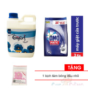 SET Nước xả vải hương Comfort Thái Lan 2L BAN MAI + Bột giặt OMO MATIC 3kg
