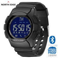 North Edge Digital Watch Men 33-months Standby Time Pedometer Stopwatch Distance Calories Bluetooth Smartwatch For Android IOS