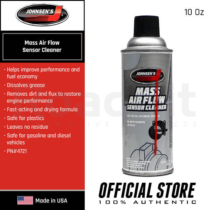 Johnsen's Mass Air Flow Sensor Cleaner 10oz. PN4721 MC Lazada PH