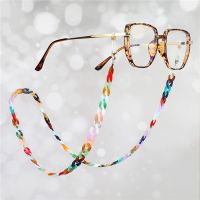 1Pcs Rainbow Mask Lanyards Glasses Chain For Women Men Trendy Neck Strap Sunglasses Chains Reading Glasses Lanyard Jewelry YJL1