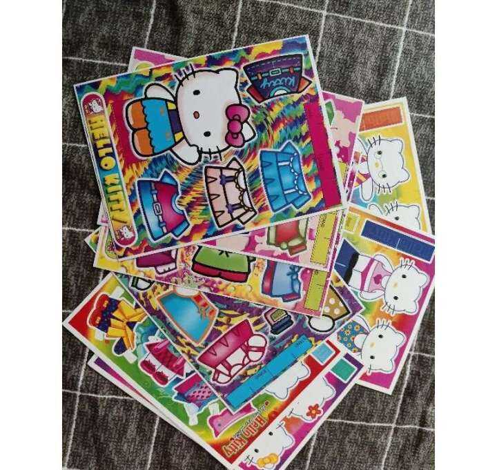 assorted character paper doll toy 20pcs per pack classic toys Lazada PH