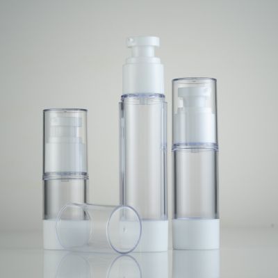 【CW】 1pcs 15ml 30ml 50ml 80ml 100ml Transparent Bottle Plastic Airless Bottles Shampoo