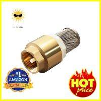 ฟุตวาล์วสปริง PP 1 1/4 นิ้ว สีทองSPRING FOOT VALVE PP 1 1/4IN GOLD **ขายดีที่สุด**