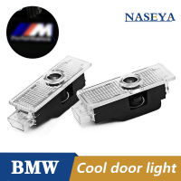 2 ชิ้นโลโก้รถประตูต้อนรับแสงรถยนต์ LED Projector เลเซอร์สำหรับ BMW E30 E34 E36 E46 E60 E70 E90 F10 X3 M E39 X5 F30 F15 F20