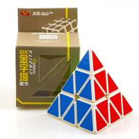 （Super Fan)Yongjun  Cube Pyramid Professional Game Special-shaped Color Triangle  Cube Puzzle Toys