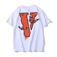 ✨✨ VLONE✨✨ short-sleeved fashion brand big V butterfly print high street hip-hop loose men and women couple T-shirt