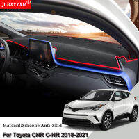 รถจัดแต่งทรงผม Fit สำหรับ Toyota CHR C-HR 2018-2021 Auto Dashboard ป้องกัน Shade Cushion Pad Rose พรม Mat อุปกรณ์เสริม