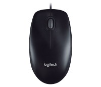 Logitech Full-size Corded Mouse M100R