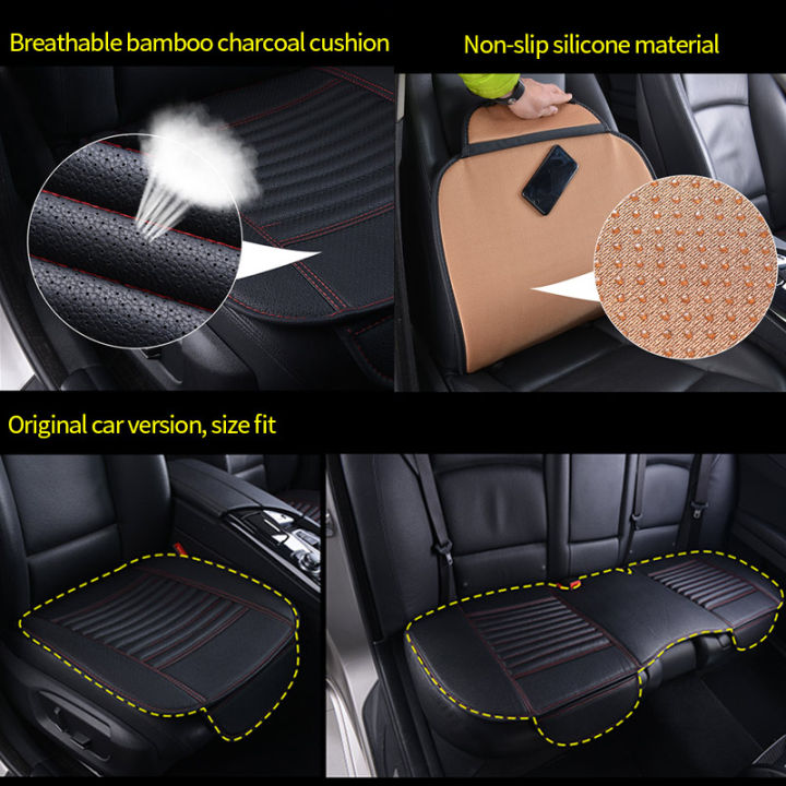 สี่ฤดูกาลปกที่นั่งรถหนัง-pu-รถยนต์เบาะนั่งรถยนต์ป้องกันที่นั่งสากลเก้าอี้รถ-pad-mat-อุปกรณ์รถยนต์