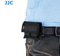 JJC BC-P2 กระเป๋าเหน็บเข็มขัดใส่แบตเตอรี่กล้อง และใส่การ์ด SD/XQD/CF cards