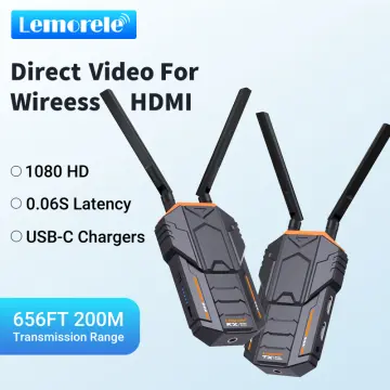 Wireless HDMI Video Transmitter and Receiver 656ft/200m,Wireless