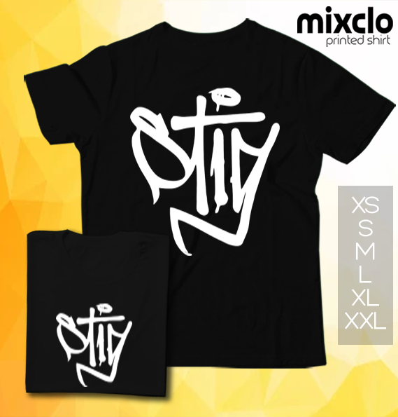 DAILY FLIGHT STIG BNK X FLOW G DESIGN FRONT AND BACK DESIGN SHIRT