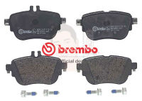 P50 136C ผ้าเบรก-R-แท้ BREMBO รุ่น Ceramic : BENZ E-Class E(W213) CLS(C257) 17-&amp;gt; การันตีคุณภาพมาตรฐานโดย " เครอป อะไหล่ยนต์"