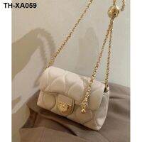 South Chio2nd rhyme of sweet wine chain small bag female 2023 new hot style white single shoulder bag