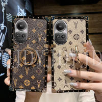 YJD เคสสำหรับ OPPO Reno10 Pro Floret ลายเพชรเคสโทรศัพท์กันกระแทก