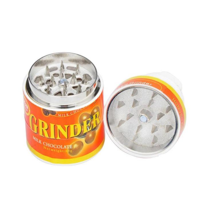 ที่บดทรงกระป๋องหมากฝรั่ง-45-mm-3-ชั้น-milk-chocolate-bottle-metal-grinder