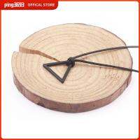 PING3693 โลหะสำหรับตกแต่ง จี้แหวนดึง สามเหลี่ยมทรงสามเหลี่ยม เสาแหวนดึง เครื่องประดับจี้ห้อย ทันสมัยและทันสมัย อะนิเมะ อุปกรณ์เสริมโซ่ ตัวผู้ผู้