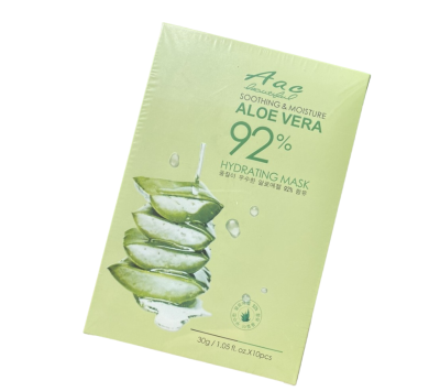 แผ่นมาร์คหน้า AAC ALOE แผ่นมาร์คหน้า AAC ALOE VERA 92% ยกกล่อง ถูกที่สุด