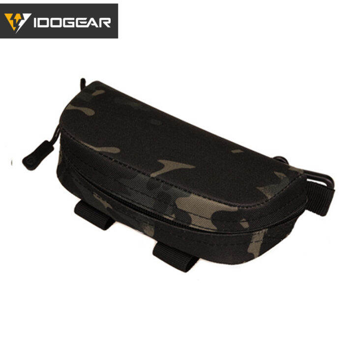 IDOGEAR Tactical Molle Glasses Pouch Shockproof Protective Box Portable ...