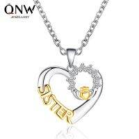 [COD] Hot Sister Necklace Micro-inlaid Clavicle Chain Personality Pendant Female