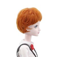 Doll39 1/4 Bjd ขนาด1/3วิกผมอุณหภูมิสูงใหม่อุปกรณ์วิกผมสั้นทำจากผ้าไหมสำหรับเด็กผู้หญิง