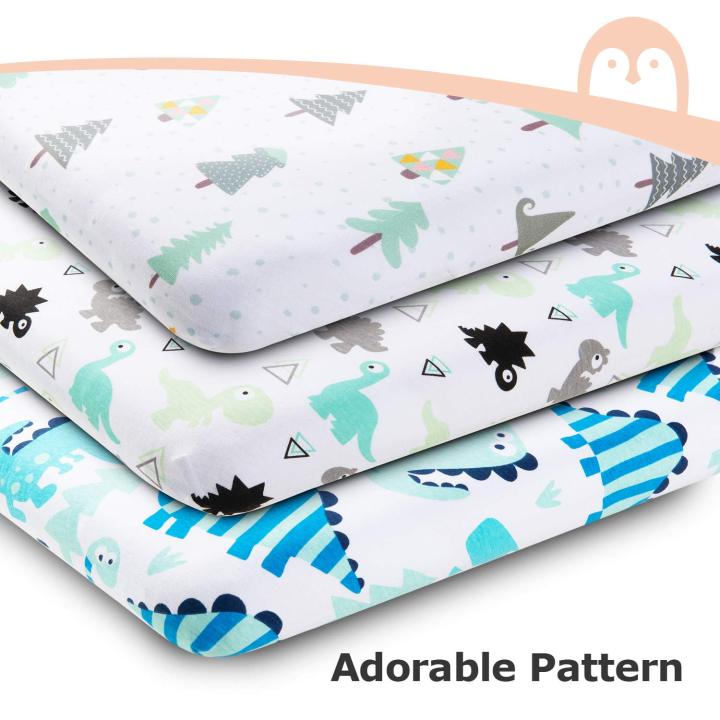 baby-sheets-2pcspack-100-cotton-fitted-crib-sheet-for-standard-crib-and-toddler-mattresses-cradle-sheets-bassinet-mattress