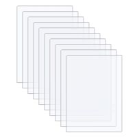 【LZ】✴☍  10pcs Clear Acrylic Sheet Transparent Plastic Board for Picture Frame Glass Replacement Project Display Painting Thickness 1.0mm