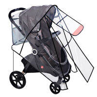 Baby Carriage Stroller Accessorie Warm Cover Universal Rainproof Windshield Wind-proof Rain-proof Anti-Droplet Double Door