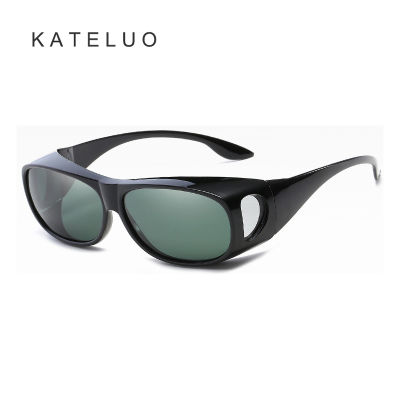 [พร้อมกล่อง] KATELUO FQ3009แว่นกันแดดโพลาไรซ์ผู้ชายกีฬากลางแจ้งกระจกสายตาสั้น