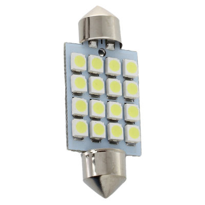 4X 16 SMD LED Pure White Car Interior Dome C5W Festoon Bulb Light Lamp 39mm 12V