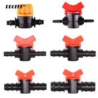 ❐☢ RBCFHI Garden Tap 1/4 quot; 3/8 quot; 1/2 quot; 3/4 quot; 5/8 quot; Irrigation Water Valve Mini Valve 2 Way Hose Waterstop Connectors Barb Drip Adapter