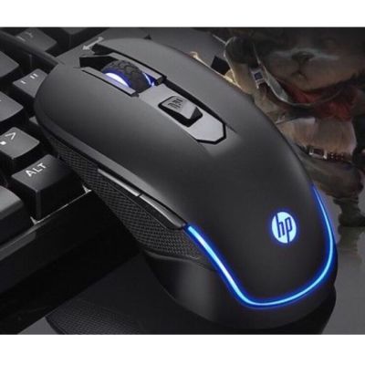 HP M200 USB Esport Backlit Gaming Mouse,Macro Programming Keys Home Office Mouse