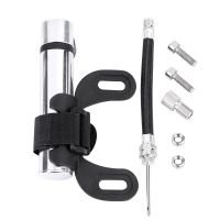 Mini Portable Bicycle Pump Aluminum Alloy Pump Basketball Soccer Inflator Mountain Bike Travel Gear