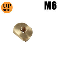 Hydrofoil Mount Copper T-Nuts Nuts สำหรับแทร็ก Hydrofoil ทั้งหมดขนาด M8M6 Surfing Accessory