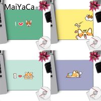 MaiYaCa Lovely Welsh Corgi Lovely Animal Kids Laptop Computer Mousepad Simple Design Speed Gaming Mouse Pads 18x22cm desk mat