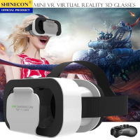 Original G05A IMAX Giant Screen VR Glasses 3D Virtual Reality Box Google Cardboard Helmet for 4.5-6.5" Smartphone,Match Joystick