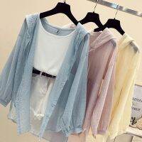 ✠▤ [ส่งฟรี ไม่มีขั้นต่ำ] เสื้อคลุม กิโมโน โทนสีพาสเทลสุดน่ารัก สีสวยถูกใจ สไตล์เกาหลี เสื้อแขนยาวฮู้ดมีซิปตรงกลาง