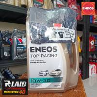 น้ำมันเครื่อง เอเนออส ENEOS TOP RACING 10W-30 4ลิตร เอเนออส ท็อปเรซซิ่ง กึ่งสังเคราะห์ + เสื้อ