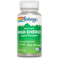 Solaray, Once Daily, High Energy Multivitamin, Iron Free, 60 VegCaps