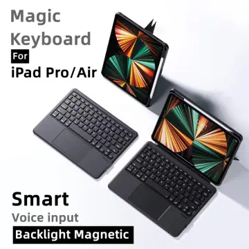 Useful Magic Keyboard for Ipad Pro 11 12.9 Ipad Air 4 5 Magnetic Floating Teclado  Bluetooth
