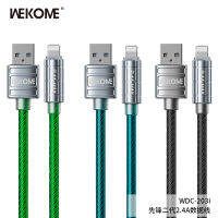 WEKOME ไพโอเนียร์ 2 รุ่น 2.4A สายดาต้าเหมาะสำหรับ Apple TYPE-C สายชาร์จโลหะผสมสังกะสี WDC-203...