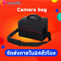 DSLR กระเป๋ากล้อง วัสดุไนลอนกันน้ำ กระเป๋าใส่กล้อง camera backpack กล้องดิจิตอลมัลติฟังก์ชั่ถุงเก็บสำหรับ แบบพกพาถ่ายภาพกระเป๋าสำหรับ กับสายคล้องคอ SLR bag For Canon Sonny Nikon Fuji 650D 700D 750D 760D 60D 7D2 กล้องเก็บกล้อ camera bag