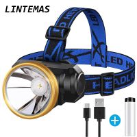 Headlamp USB Rechargeable Led Headlight Waterproof Camping Cycling Portable Mini Headlamp Ultra Bright Fishing Head Flashlight