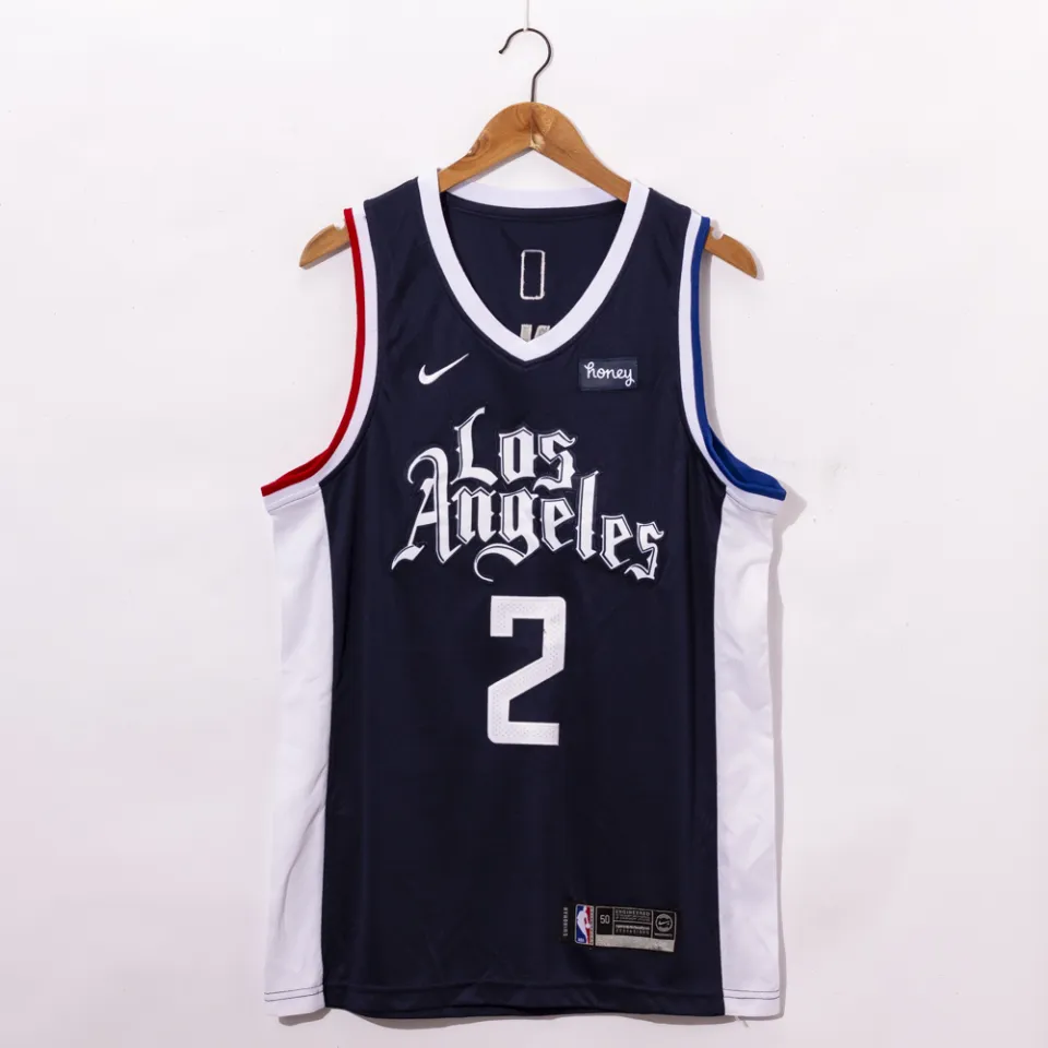 NBA_ Wholesale Men Kawhi Leonard Jersey 2 Edition Earned City Basketball  Paul George 13 Black Navy Blue White Home High Quality''nba''jersey 