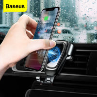 Baseus ที่ชาร์จในรถไร้สาย10W Qi Wireless Fast ที่ชาร์จไฟบนรถยนต์สำหรับ IPhone12 11 Pro Xs Max X Xiaomi Mi 9 Samsung S10 S9