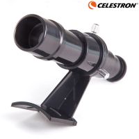 ZZOOI Celestron 5x24 Finder Scope Optical Finderscope Holes Bracket Crosshair Finder View Telescope Monocular Astronomic Accessories