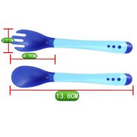 Limited Time Discounts Newborn Complementary Food Tools Baby Food Feeding Tableware Temperature Sensing Spoon Dinnerware Cutlery Utensils Solid Feeding