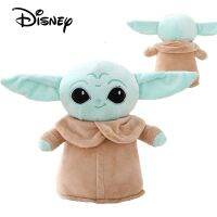 【A Great】 18/28ซม. Yoda Plush ToyStar Wars เด็ก Kawaii Soft StuffedDolls Master Aliens เด็ก Key Chain ตกแต่ง