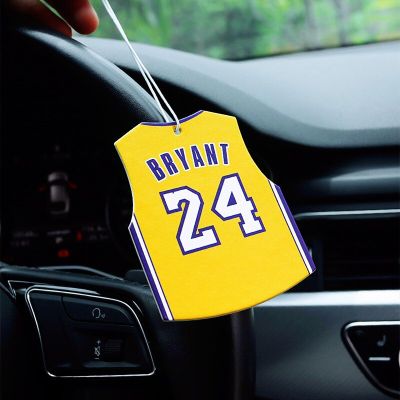 【DT】  hotCar Air Freshener Basketball Uniform Hanging Aromatherapy Tablets Basketball Star Clothes Car Accessories Interior Ornament